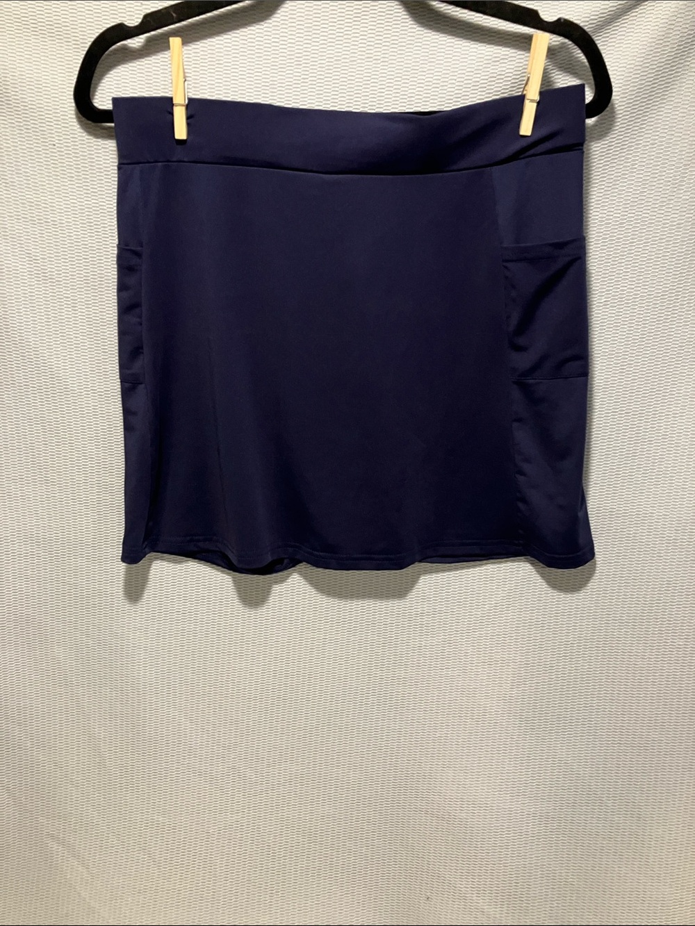 Navy Mini- Sleek Athletic Skort Style